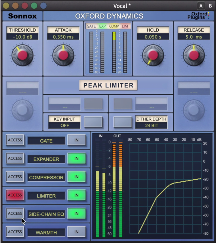 You'll most likely need to change some settings on this preset to accommodate your vocal.