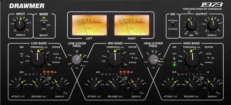 Use the mix dial to blend this effect in with your master.