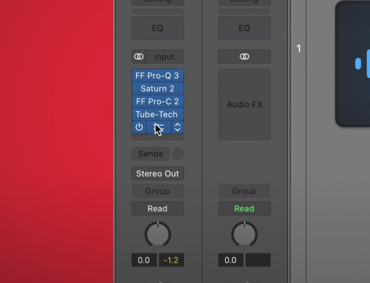 Subtractive EQ is a good first insert in your mastering chain.