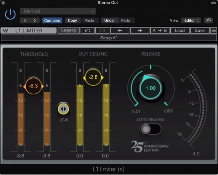 The L1 has 5 functions.