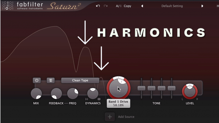 Harmonics make the fundamental easier to perceive.