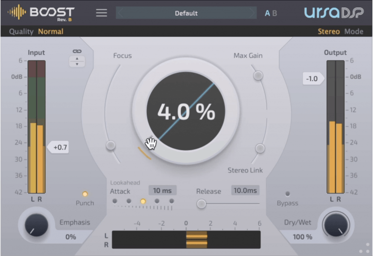 This plugin combines both maximization and transient expansion.